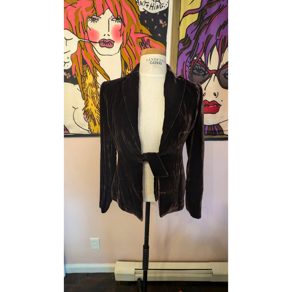 Vintage Talbot's collection velvet blazer